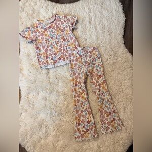 Jessica Simpson Multicolor Floral Kids Set